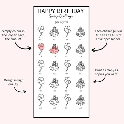 💸 Money Savings Challenge Mega Bundle (Printable Kit)