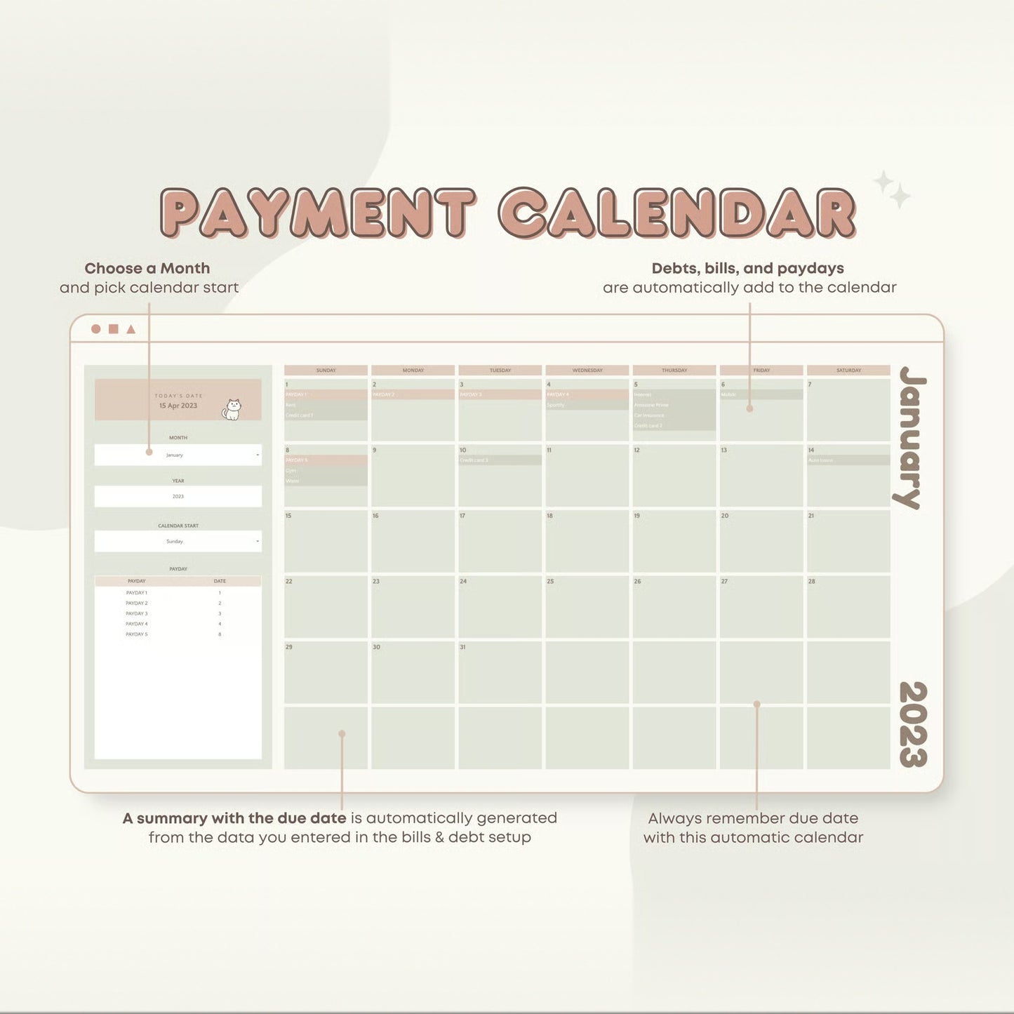 🐰 Ultimate Annual Budget Spreadsheet